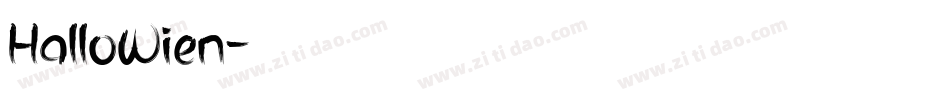 HalloWien字体转换