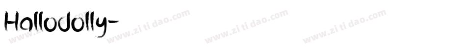 Hallodolly字体转换