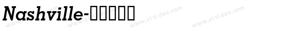 Nashville字体转换