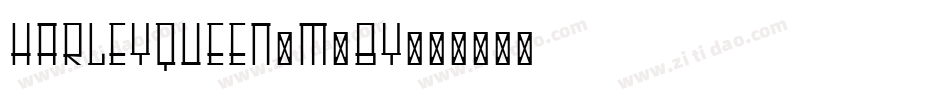 HarleyQueen-M5BY字体转换