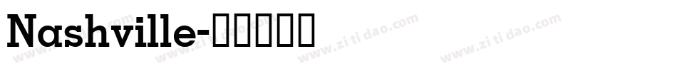Nashville字体转换