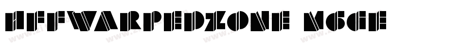 HffWarpedZone-M6ge字体转换
