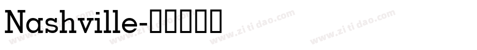 Nashville字体转换