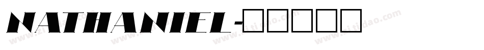 Nathaniel字体转换