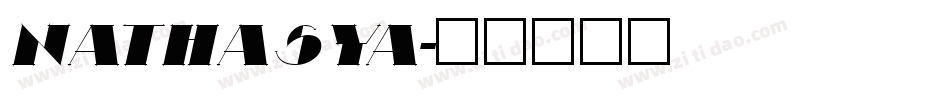 Nathasya字体转换
