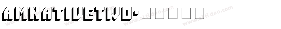 AmNativeTwo字体转换