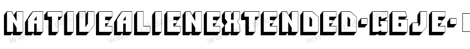 NativeAlienExtended-g6jE字体转换