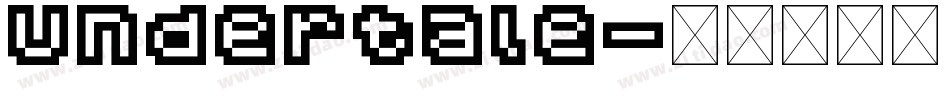 Undertale字体转换