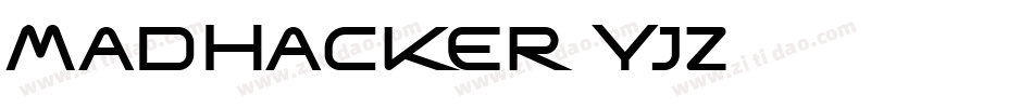MadHacker-Yjz8字体转换
