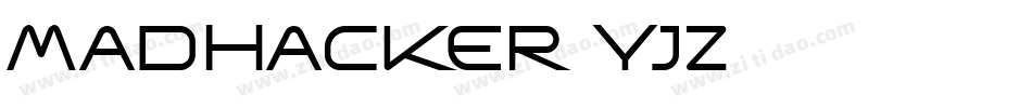MadHacker-Yjz8字体转换