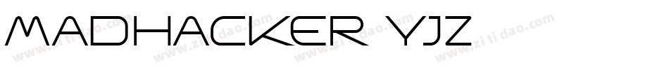 MadHacker-Yjz8字体转换