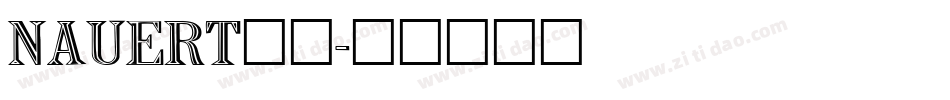 NAUERT__字体转换