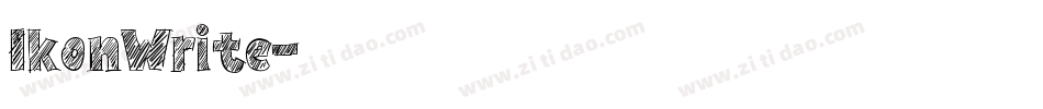 IkonWrite字体转换