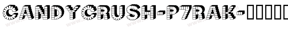 CandyCrush-p7RAK字体转换