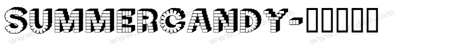 SummerCandy字体转换