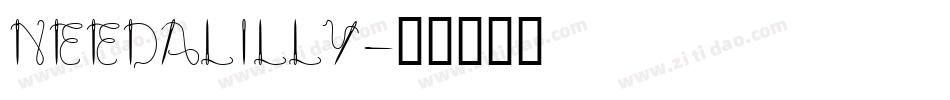 NeedALilly字体转换