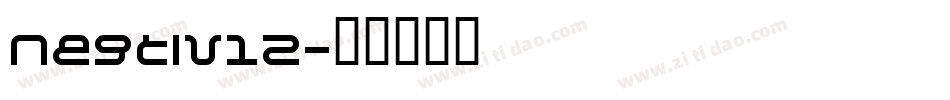 Negtiv12字体转换