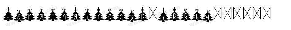 HangingTree3D-7BBE4字体转换