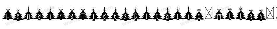 HangingTree3DItalic-mLL85字体转换
