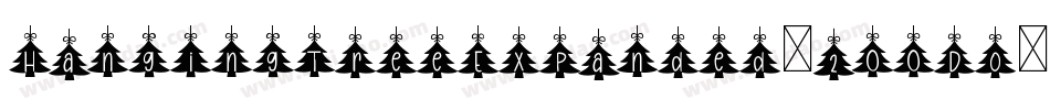 HangingTreeExpanded-2OODo字体转换