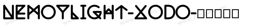 NemoyLight-xOdO字体转换