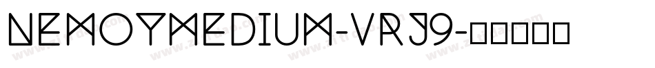 NemoyMedium-vrJ9字体转换