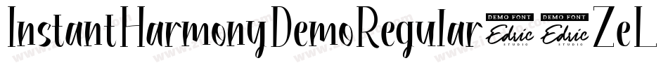 InstantHarmonyDemoRegular-9ZeL字体转换