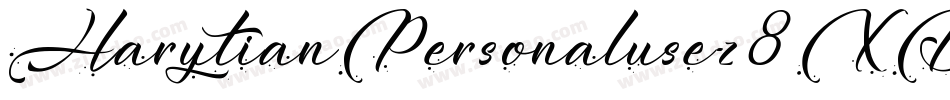HarytianPersonaluse-z8XD4字体转换
