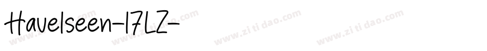 Havelseen-l7LZ字体转换
