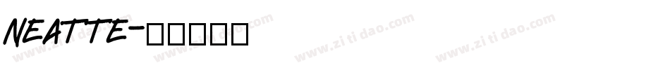 Neatte字体转换