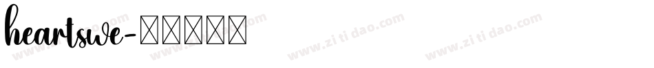 heartswe字体转换