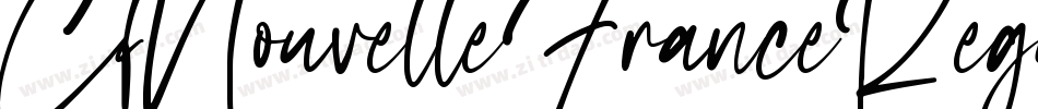CfNouvelleFranceRegular-903Z字体转换