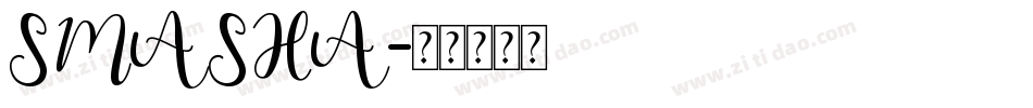 SMASHA字体转换
