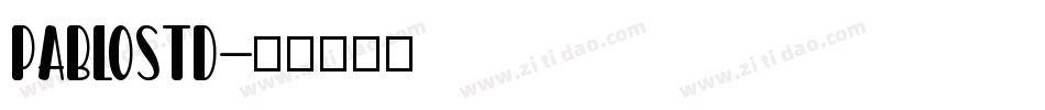 PabloStd字体转换