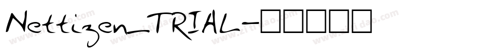 Nettizen_TRIAL字体转换