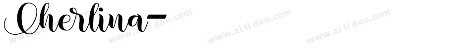 Cherlina字体转换