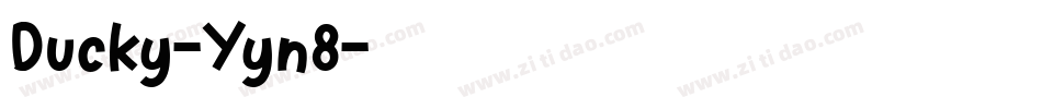 Ducky-Yyn8字体转换
