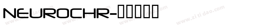 NEUROCHR字体转换