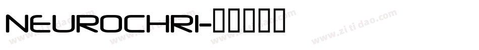NEUROCHR1字体转换