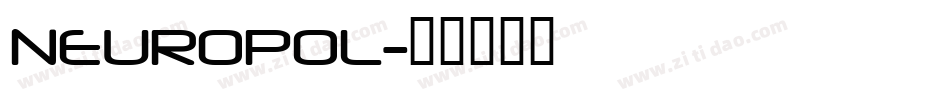 NEUROPOL字体转换