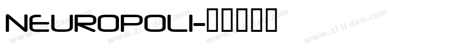 NEUROPOL1字体转换