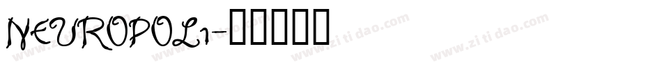 NEUROPOL1字体转换