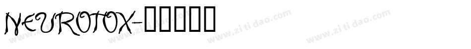 NEUROTOX字体转换