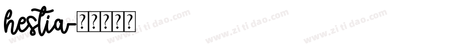 hestia字体转换