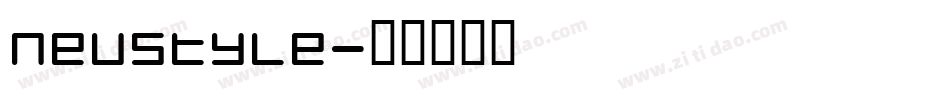 Neustyle字体转换