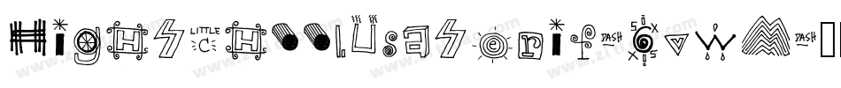HighSchoolUsaSerif-6vwM字体转换