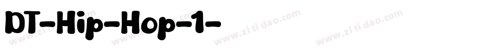 DT-Hip-Hop-1字体转换