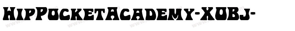 HipPocketAcademy-XOBj字体转换