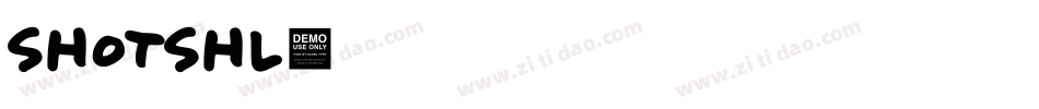 SHOTSHL字体转换