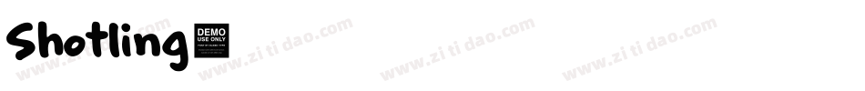 Shotling字体转换